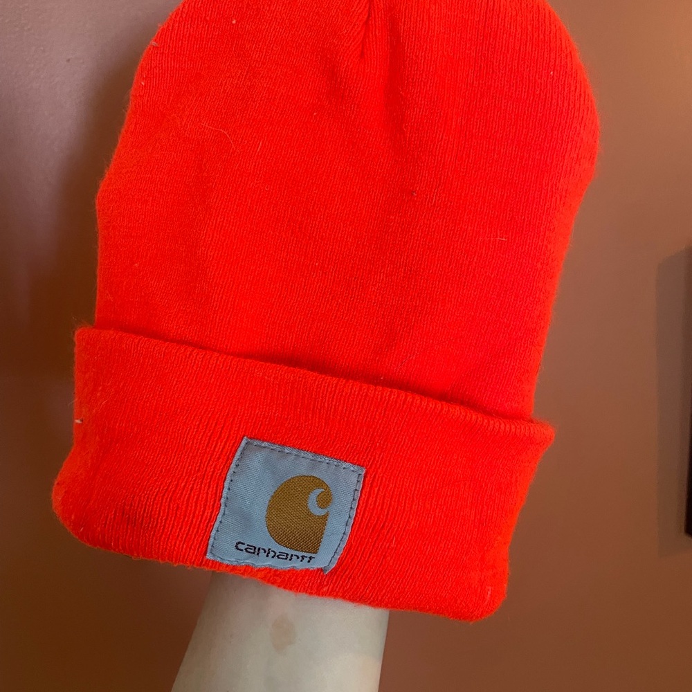 Carhartt Neon Orange Hat